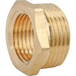 Bague de reduction laiton Mâle 26/34 (1") - Femelle 20/27 (3/4"), lot de 2