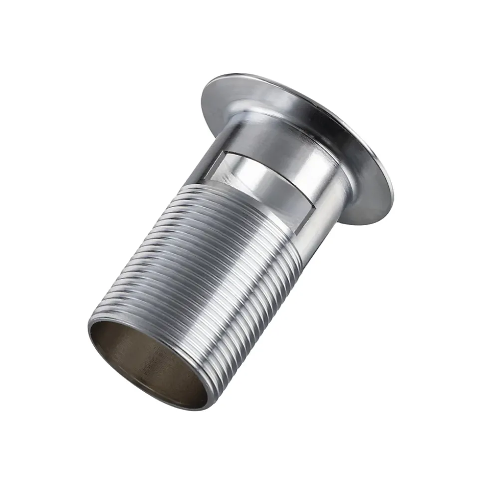 Balneo Bonde clic-clac avec trop-plein avec filtre à déchets, pour lavabo, finition chrome, laiton