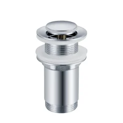 Balneo Bonde clic-clac sans trop-plein, pour lavabo, finition chrome, laiton