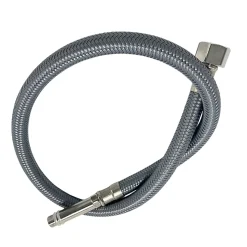 Balneo Flexible de raccordement pour robinet 3/8 x M10 40 cm tuyau PEX gris durable