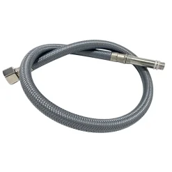 Balneo Flexible de raccordement pour robinet 3/8 x M10 40 cm tuyau PEX gris durable