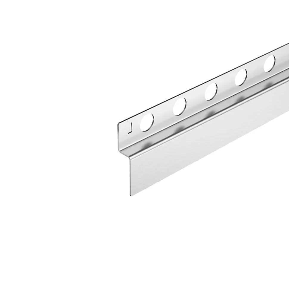 Balneo Profilé murale inclinée à gauche pour douche 120cm, acier inoxydable, finition inox, Pente de 1,5%