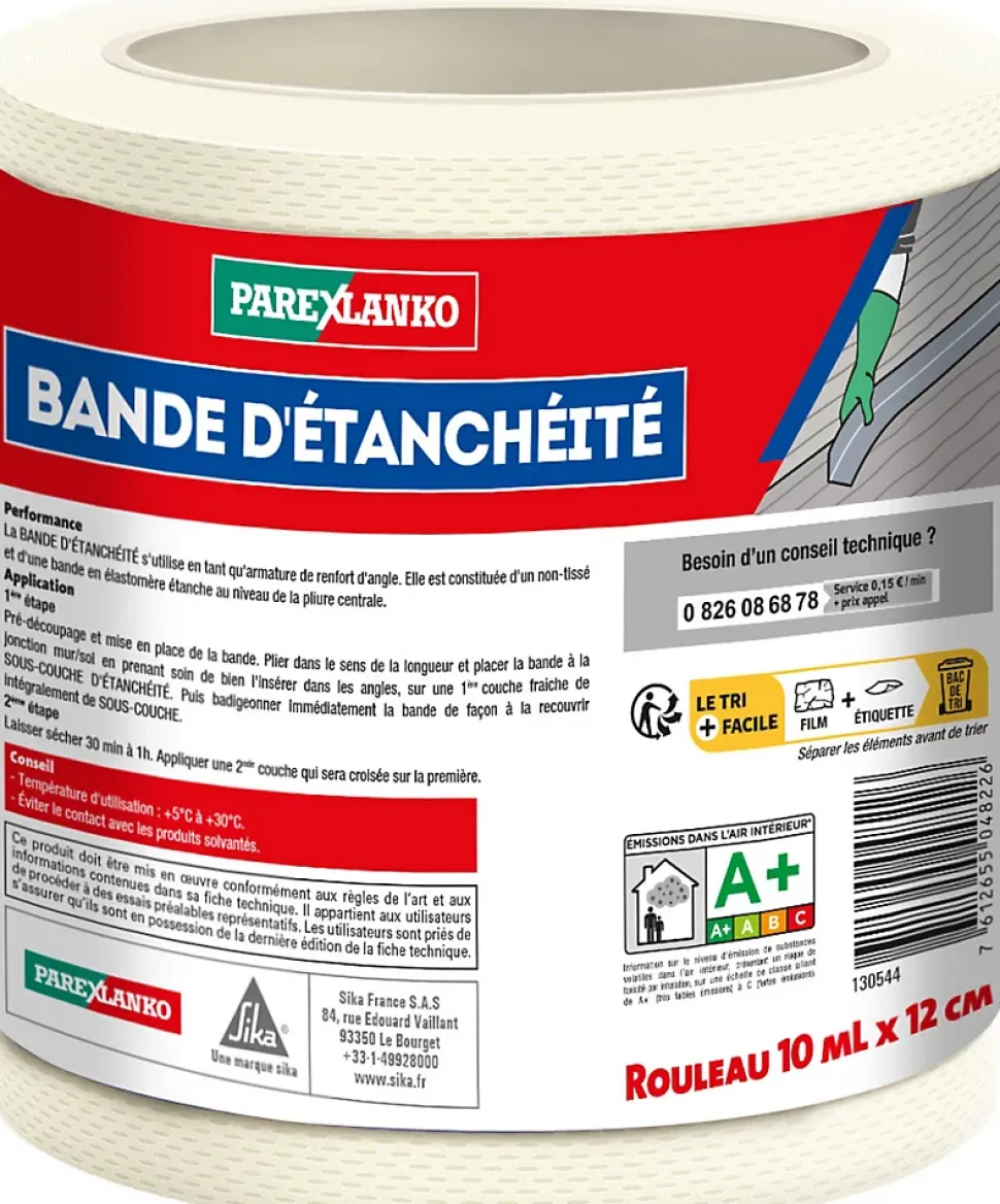 Bande d'étanchéité Parexlanko en rouleau 10ml x12cm