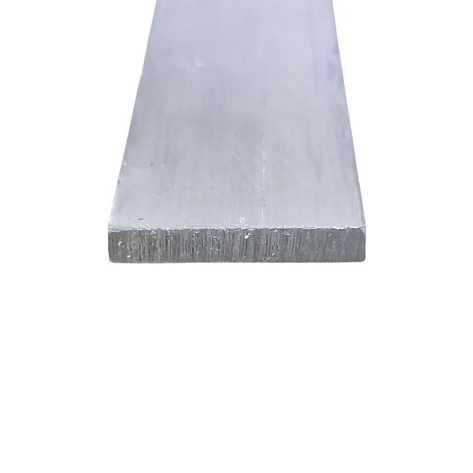 Barre aluminium plate 50mm ep 5 mm, Longueur : 2 metres - Comment Fer