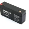 Batterie rechargeable au plomb, connecteurs Faston, 6V 3.2Ah