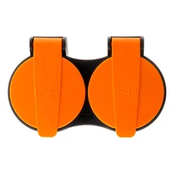 Bliplite pour extérieur étanche IP44 2P+T avec accroche - Orange - Zenitech