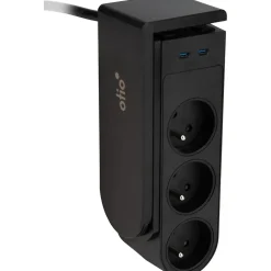 Bloc multiprise Gekko XL 5 prises + 2 USB-C PD 20W - Otio