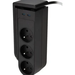 Bloc multiprise Gekko XL 5 prises + 2 USB-C PD 20W - Otio