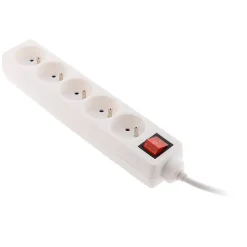 Bloc 5 prises + interrupteur 1m Zenitech