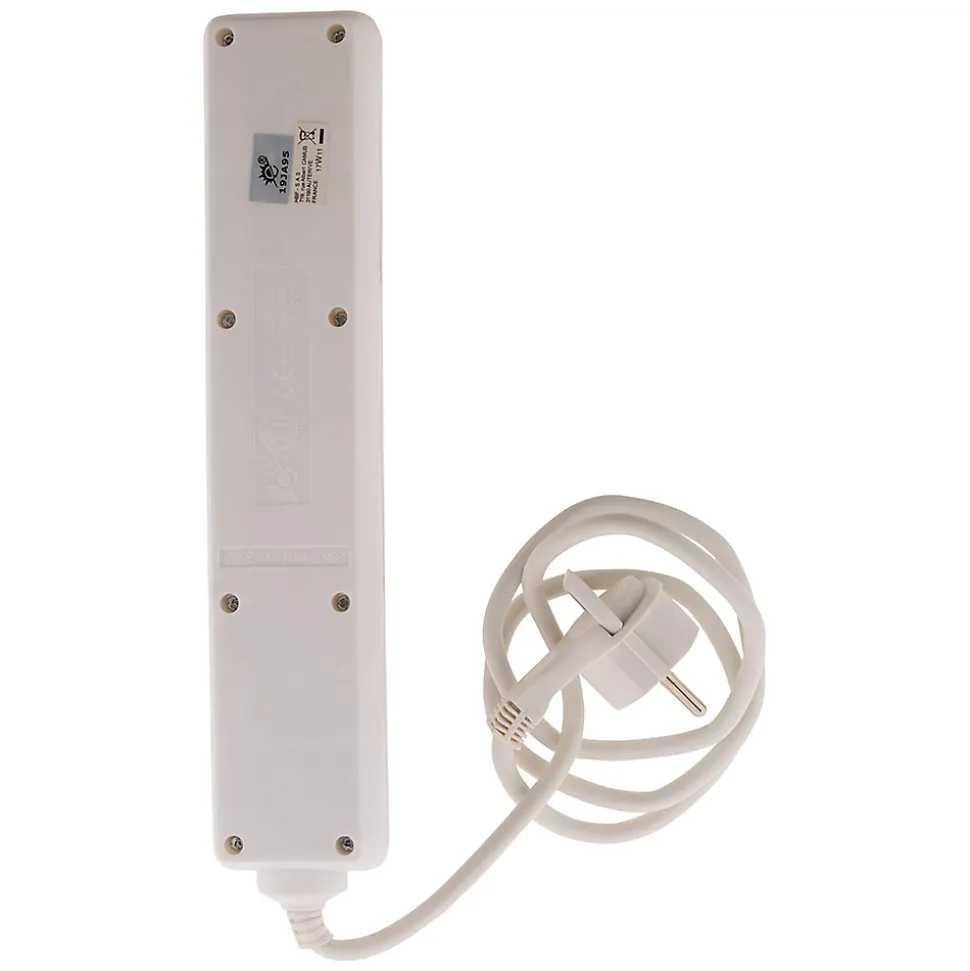 Bloc 5 prises + interrupteur 1m Zenitech