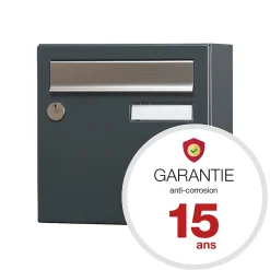 Boite aux lettres Allure Compact gris anthracite 7016M