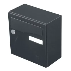 Boite aux lettres Préface compact Noir Sablé RAL 2100 MS