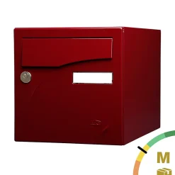 Boite aux lettres Préface 2 portes Rouge pourpre brillant 3004B