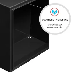 Boite aux lettres Préférence Compact noir mat 9005M