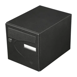 Boite aux lettres Préférence 1 porte noir décor RAL 9005 D