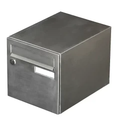 Boite aux lettres Rivage 1 porte inox brossé