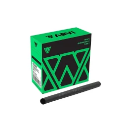Boite De 8m De Gaine Thermorétractable Diamètre 12/6mm - Noir - Restreint 2:1 - Paroi Fine - Arvi Tpac-12.0-pt
