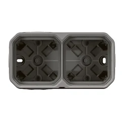 Boitier saille étanche - Plexo - LEGRAND - 2 postes - 4 embouts