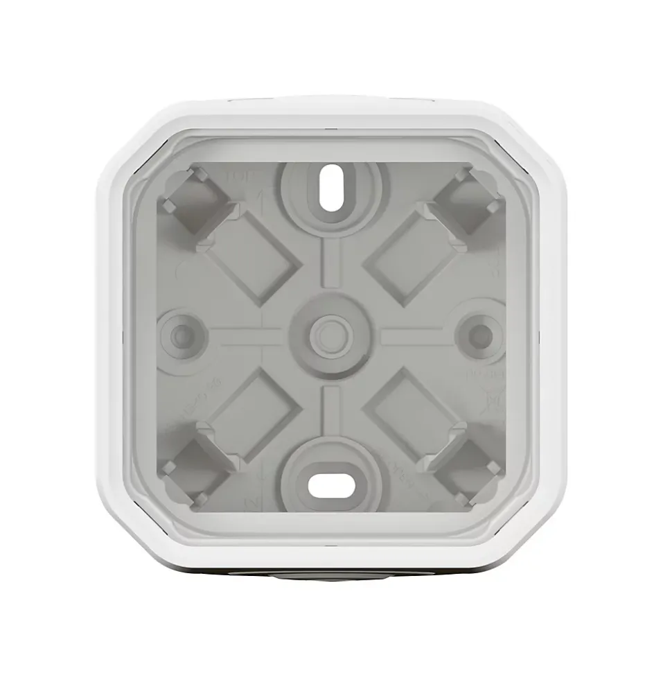 Boitier saillie simple Legrand Plexo™ blanc composable