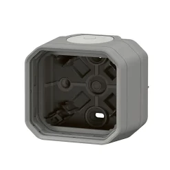 Boitier saillie simple Legrand Plexo™ gris composable