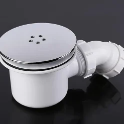 Bonde de douche amovible, couvercle de bonde universel, bouchon de douche chromé, débit rapide