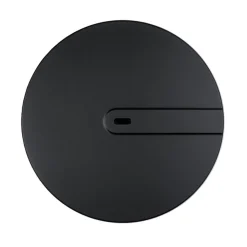 Bonde de douche Slim+ Ø118 mm noir Wirquin