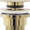 Bonde de lavabo universel REA Clic-Clac Gold