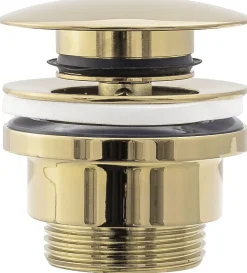 Bonde de lavabo universel REA Clic-Clac Gold