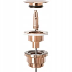 Bonde de lavabo universel REA Clic-Clac Rose Gold