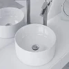 Bonde de Lavabo, vasque, evier universelle chromée sans trop plein, Bonde Pop Up (push-up) Automatique LuxuryBain