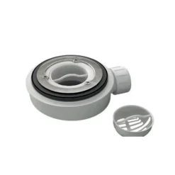Bonde extra-plate horizontale Sanycces diam90 mm pour receveur de douche