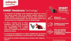 Bonde siphon diam. 90 mm extraplate Wirquin Slim+ à évacuation horizontale pour receveur de douche sortie en 40 mm
