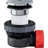 Bonde + siphon lavabo d32 quick clac - WIRQUIN - Installation rapide et facile - Noir, gris, blanc et rouge
