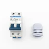 Borne De Recharge Avec Prise Europe 32a Complète Avec Protections Et Compteur