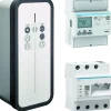 Borne de recharge pour voiture électrique Witty Solar 22 kW avec gestionnaire et compteur PV - HAGER - XEV1K22T2SEMC