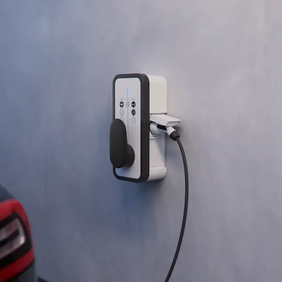 Borne de recharge pour voiture électrique Witty Solar 22 kW avec RFID - HAGER - XEV1K22T2S