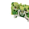 Bornes de jonction RAPIDE Wago 4 mm VERT-JAUNE