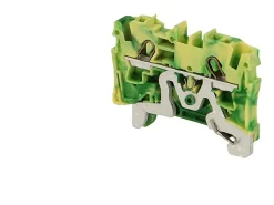 Bornes de jonction RAPIDE Wago 4 mm VERT-JAUNE