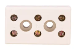 Borne stéatite tripolaire 6 à 16mm² - Zenitech