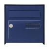 Boîte aux lettres double face Decayeux Probat bleu RAL 5003