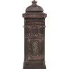 Boîte aux lettres à pilier Aluminium Vintage Bronze antirouille
