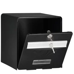 Boîte aux lettres 1 porte Balnéaire Noire Burg-Wachter