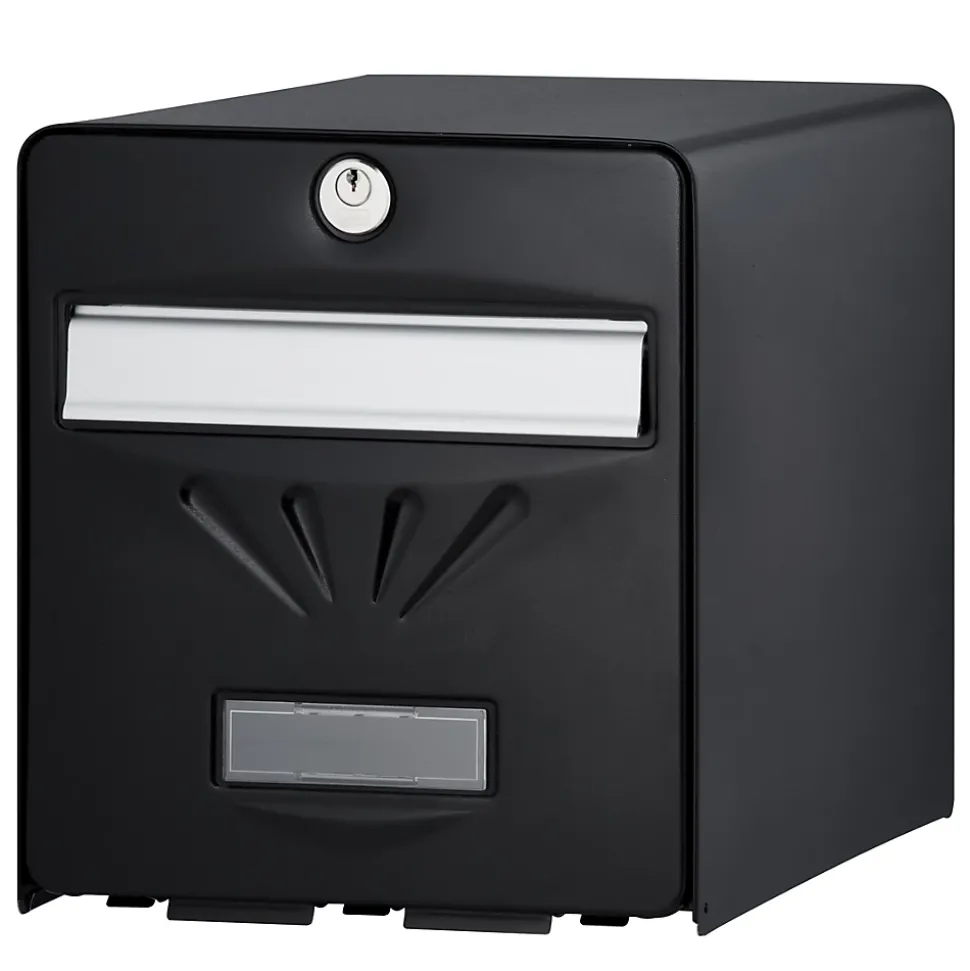 Boîte aux lettres 1 porte Balnéaire Noire Burg-Wachter