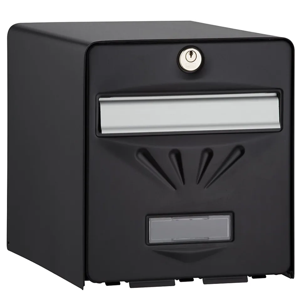 Boîte aux lettres 1 porte Balnéaire Noire Burg-Wachter