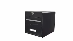 Boîte aux lettres 1 porte Baléo Noire Burg-Wachter