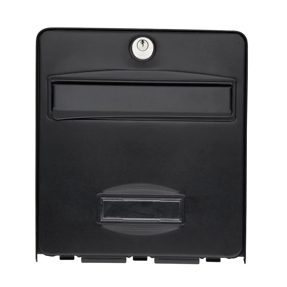 Boîte aux lettres 1 porte Balthazar Noire Burg-Wachter