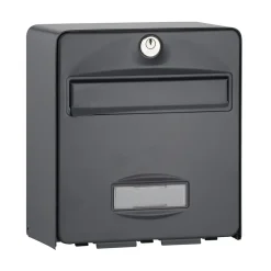 Boîte aux lettres 1 porte Balthazar Anthracite Burg-Wachter