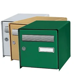Boîte aux lettres 1 porte Diall Vert