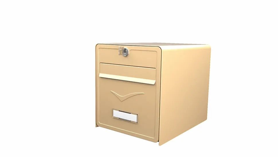 Boîte aux lettres 2 portes Baléo Beige Burg-Wachter