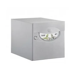 Boîte aux lettres 2 portes Decayeux Iguane Gris silver